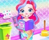 Baby Mermaid Caring Game