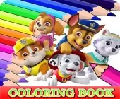 Coloring Book For Paw Pa...