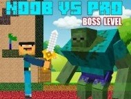 Noob Vs Pro Boss Level...