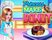 Princess Make Donut Cook...